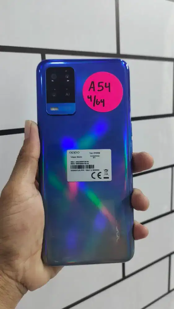 Oppo A54 mulus masih bagus masi original