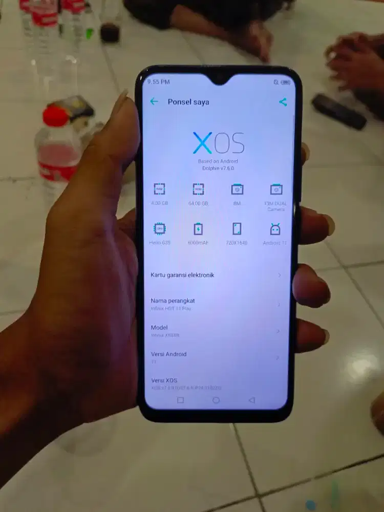 Dijual Cepat Infinix Hot 11 Play 4/64