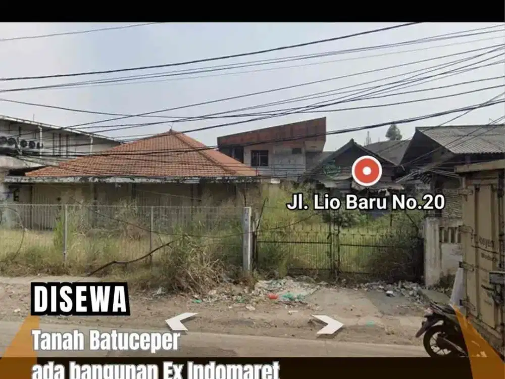 DISEWA Tanah Batu Ceper Ex Indomaret
