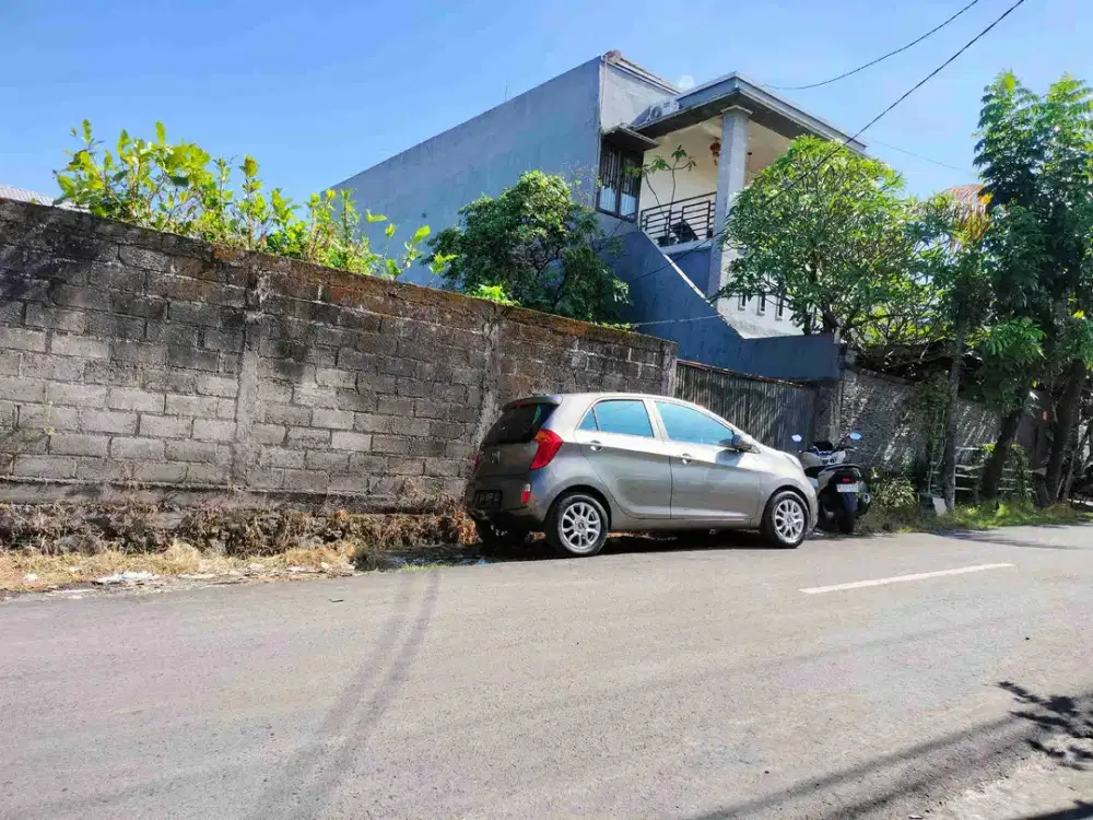 Sale Tanah Sdh Tembok Keliling 324M2 Strtegis Pidada Dkt Raya Cargo