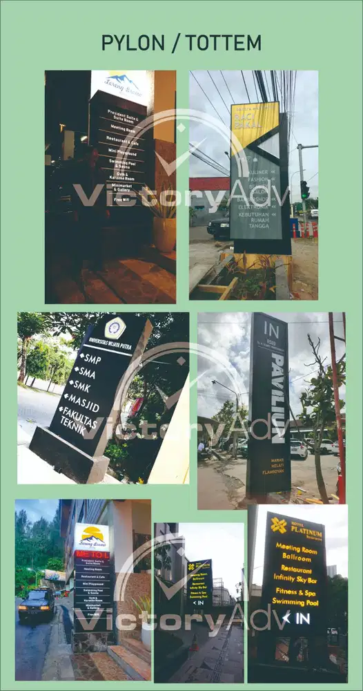 Huruf Timbul ;  Neonboks ; Reklame ; Cutting Sticker dll