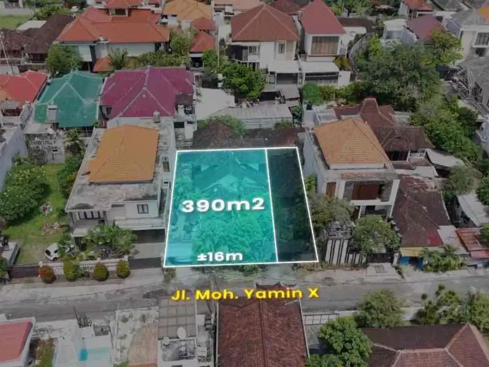 Tanah Premium Murah Di Moh Yamin Renon Dkt Pantai Sanur Badak Agung Sedap Malam Batanghari Teuku Umar