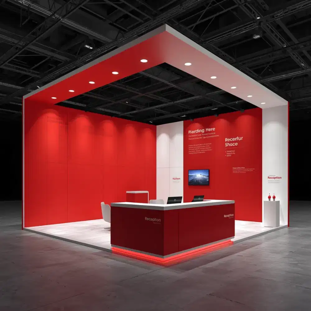 Jasa Booth Pameran, Interior Design, Kanopi