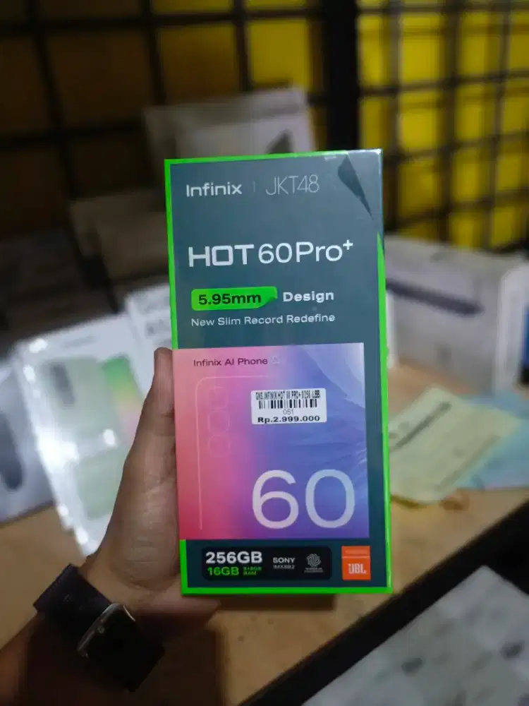 INFINIX HOT 60 PRO+ 16/256GB 'ATLANTIS DAHSYAT'