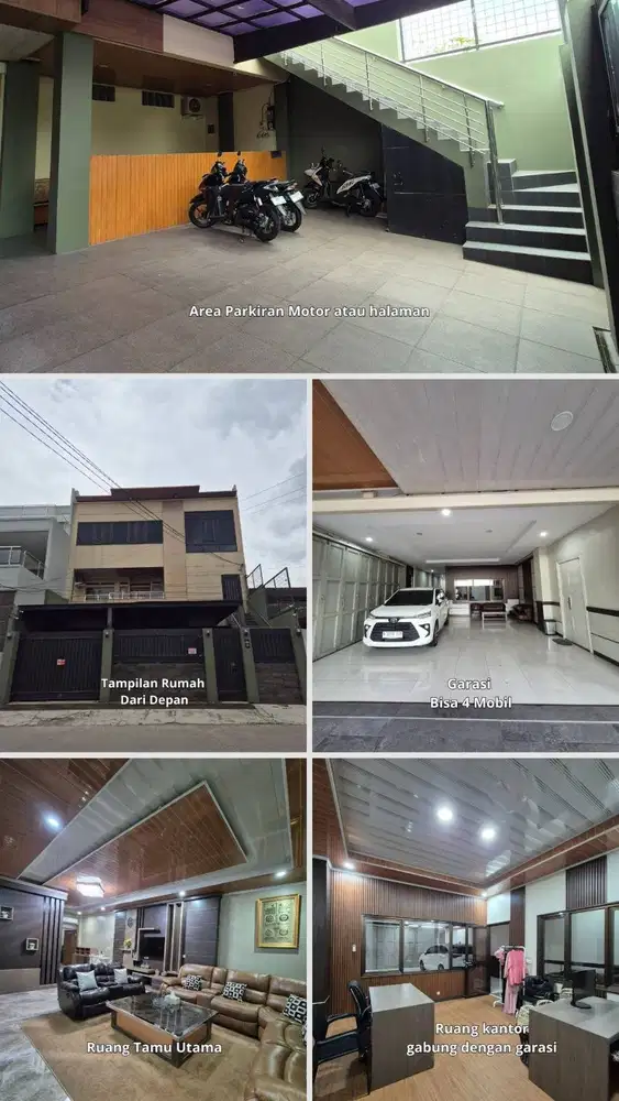 RUMAH 3 LANTAI 11 KAMAR TIDUR 11 KAMAR MANDI DEKAT TOL KOPO