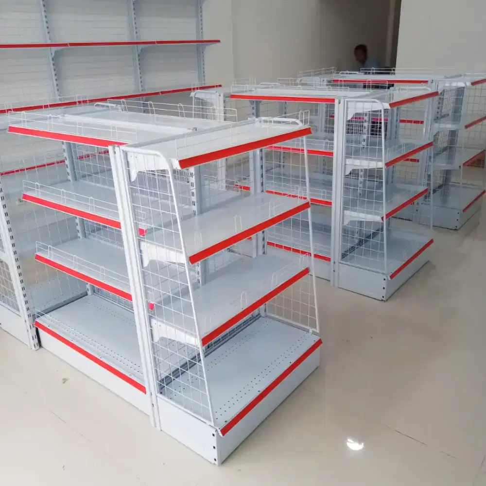 SET rak Display / Rak Display Toko plus 1 meja kasir
