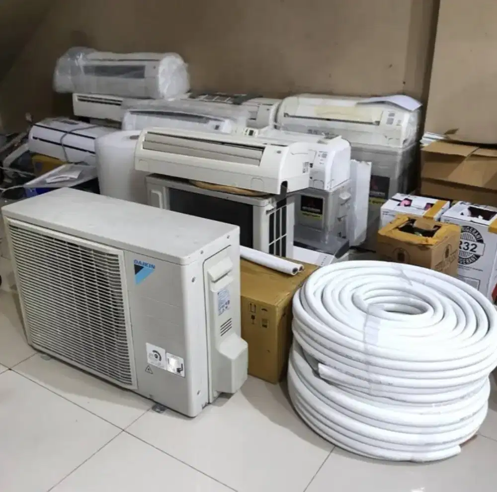 Jasa service AC kulkas mesin cuci pompa air showcase