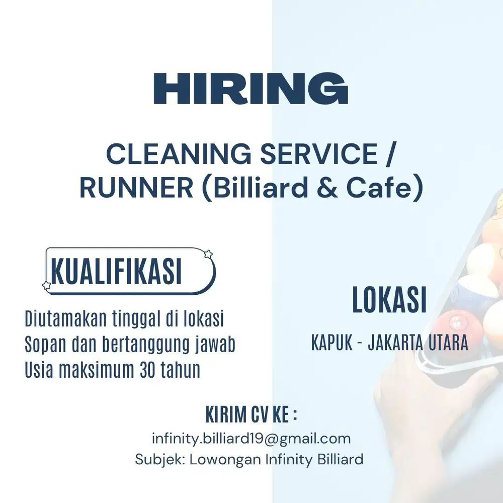 DICARI CLEANING / RUNNER