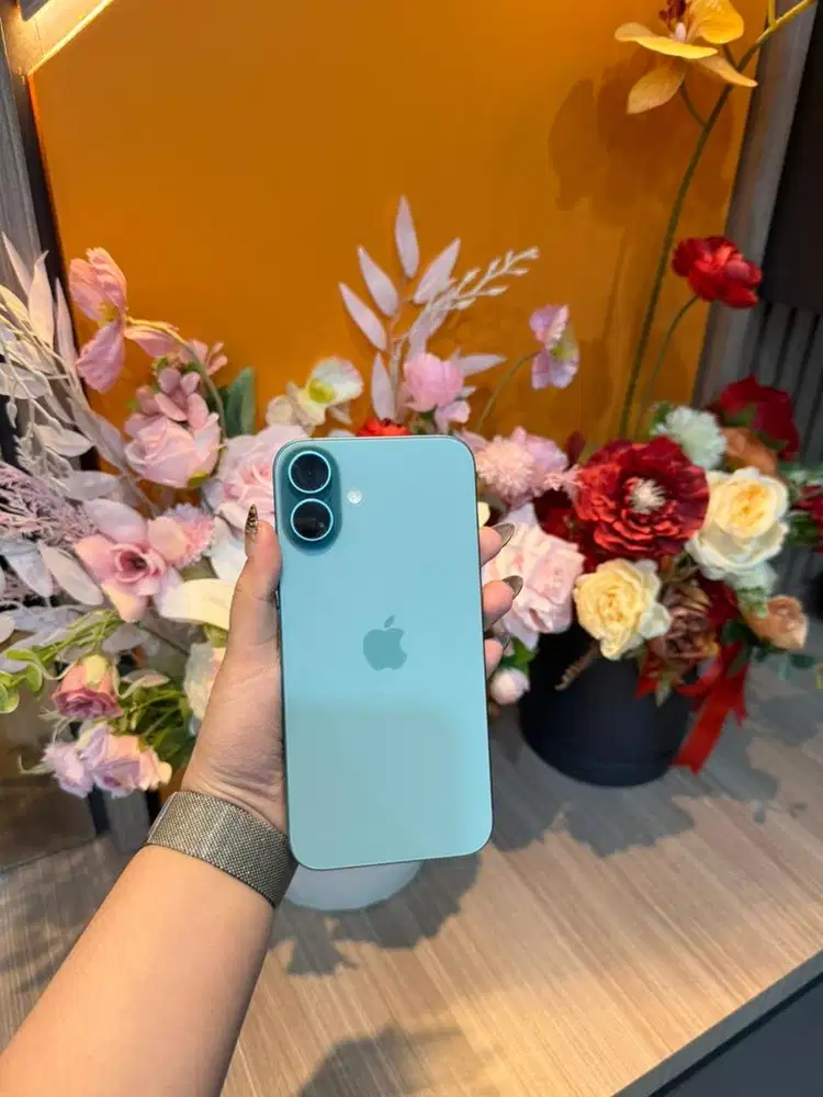 Ip 16 128 teal ex resmi