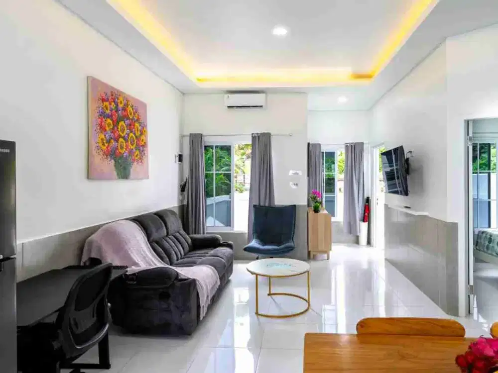 Di Jual Vila SHM 4 Bedroom cocok untuk Investasi fully furnished Di Ungasan