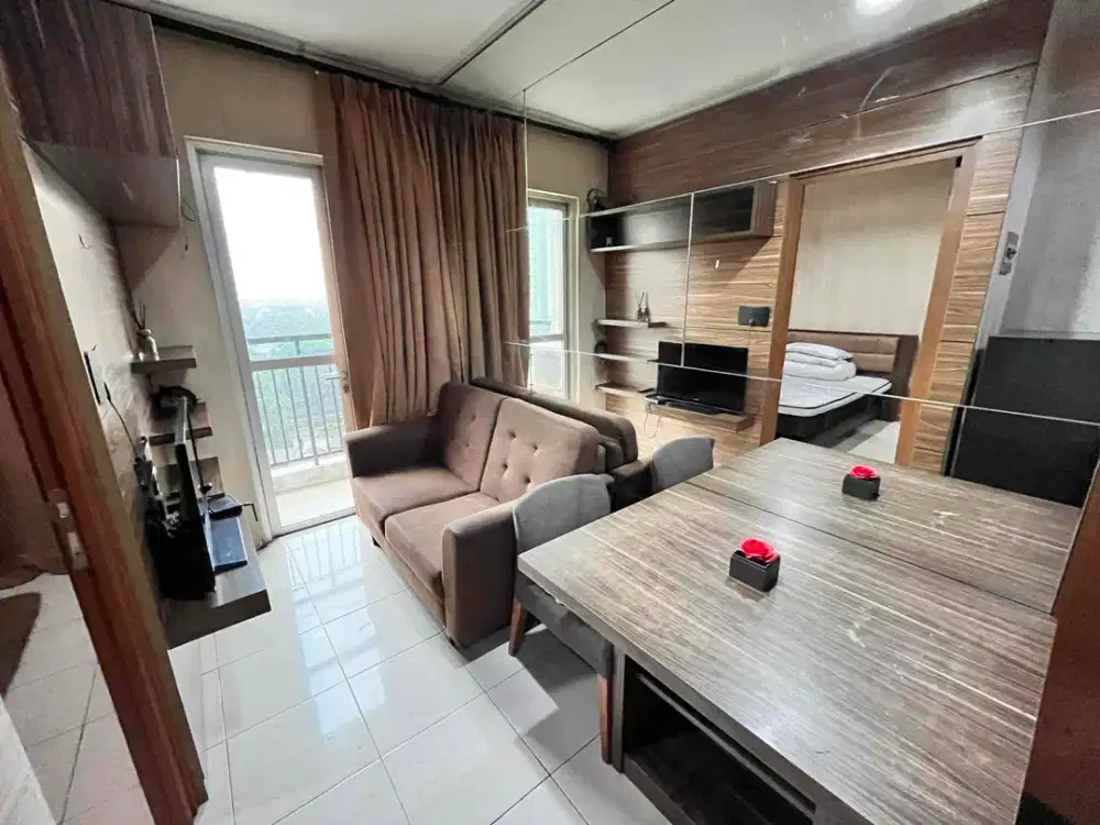 1 Bedroom furnished disewakan apartemen maple park sunter