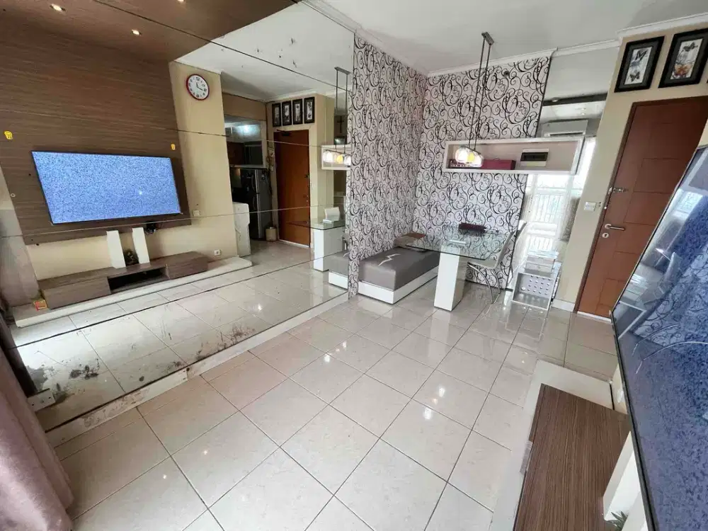 2 Bedroom furnished disewakan apartemen maple park murah