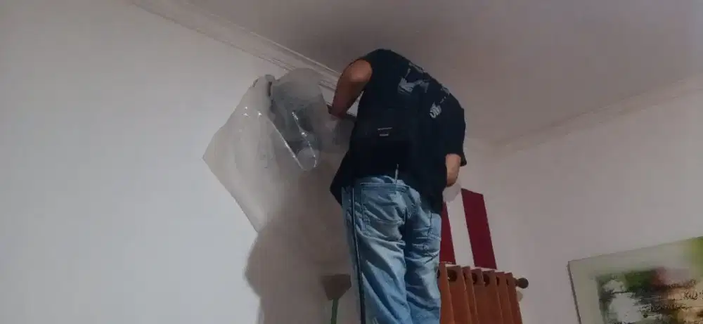 service pasang AC bali