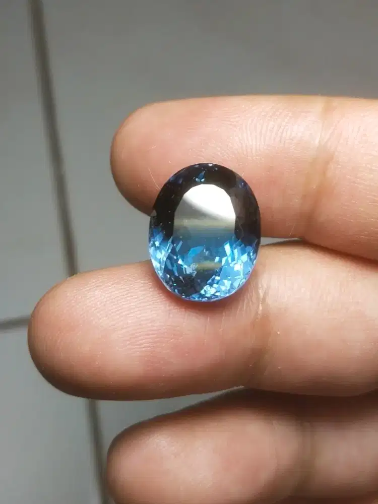 Natural London Blue Topaz 19.31 Ct HQ Mewah