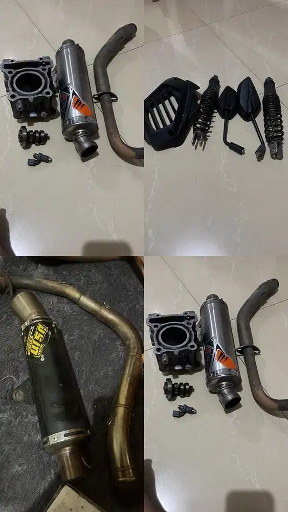 Knalpot, Blok, Shock & Spion