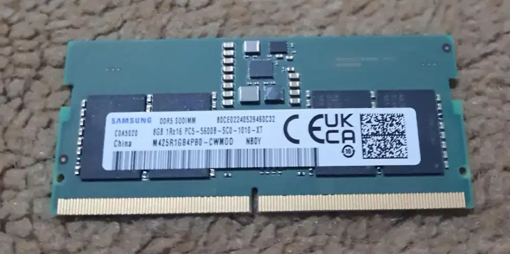 2 pcs Memory Ram laptop  8gb