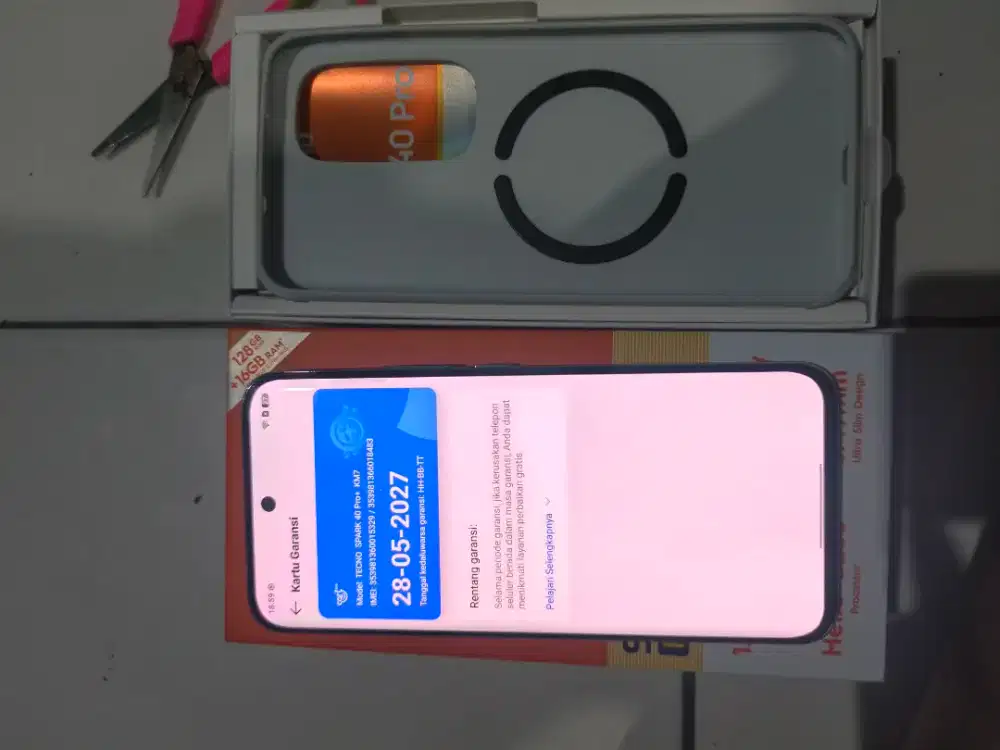 Tecno spark 40 pro +