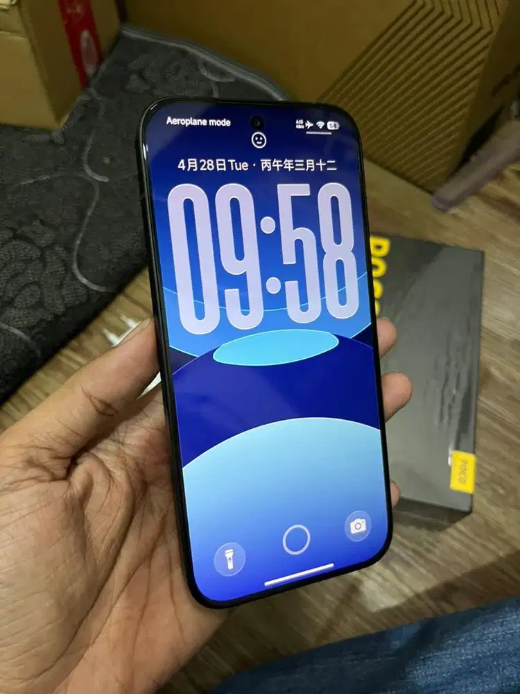 Hp handphone xiaomi poco x8 pro 12/512gb like new