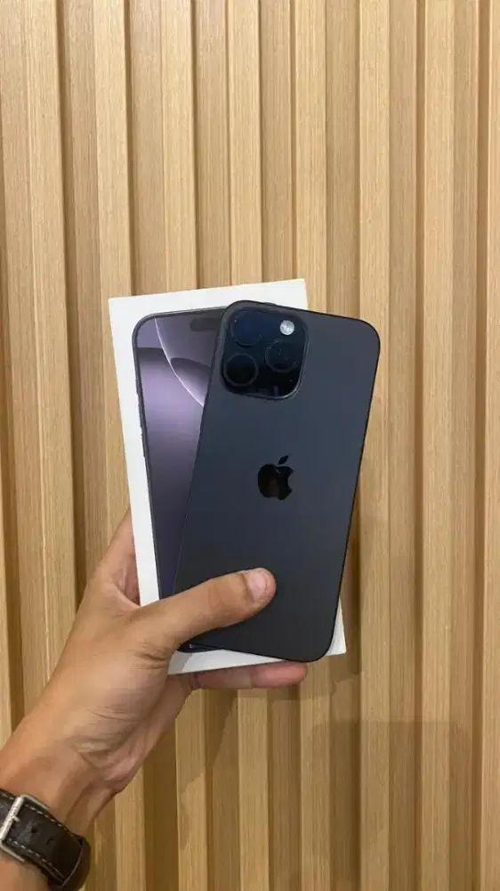 Iphone 16 Pro Max 256Gb Inter Becukai Bh 91% Fullset