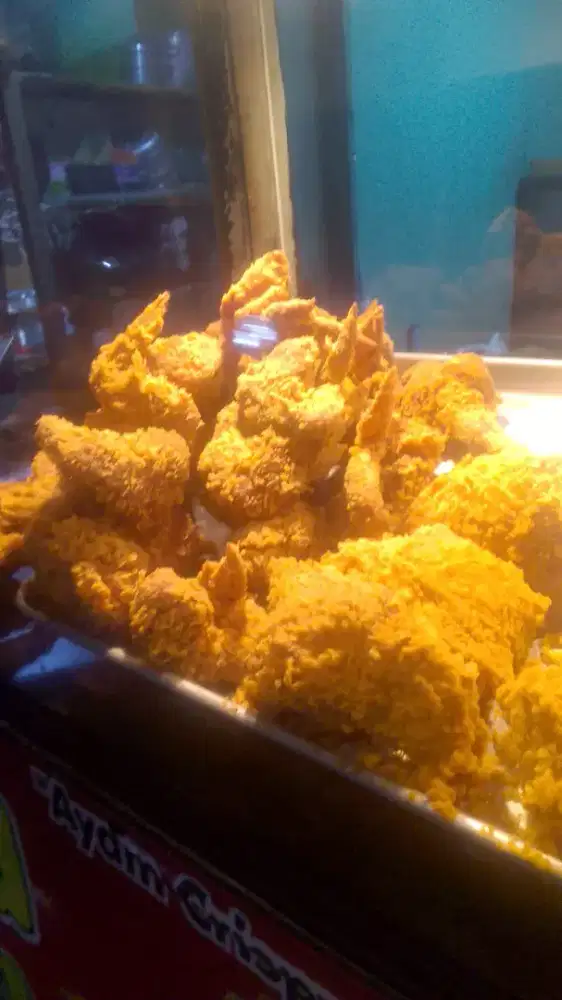 Fried chicken geprek