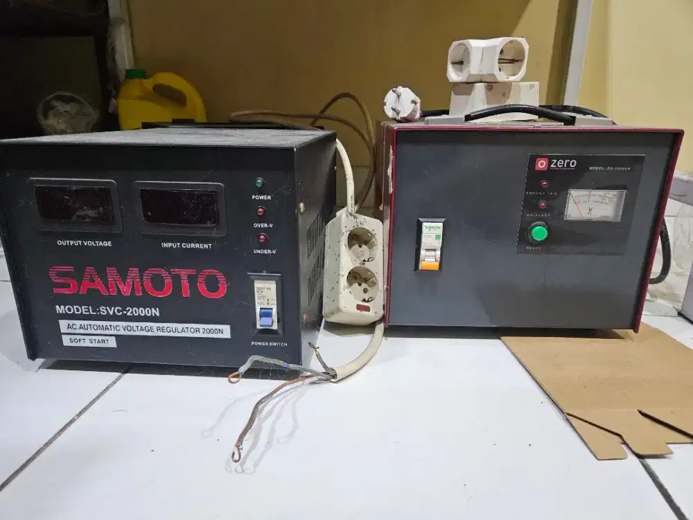 Grounding Fail Monitor ZERO ZG-1000 Bonus Stabilizer 2000 watt