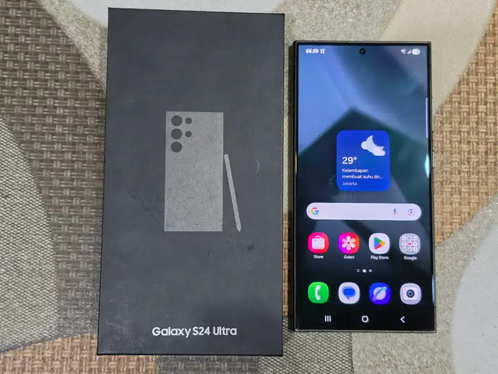 SAMSUNG S24 ULTRA 5G 512GB/12GB BLACK RESMI SEIN