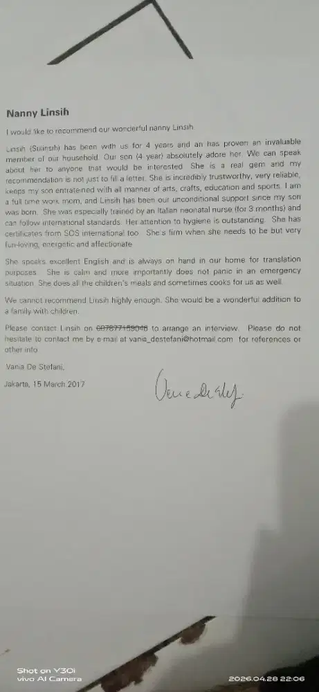 Mencari pekerjaan art/ nanny