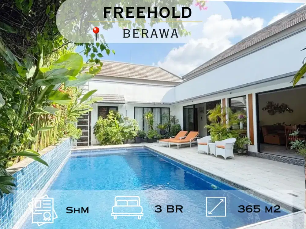 Beautiful Single-Level Home for Sale in Berawa