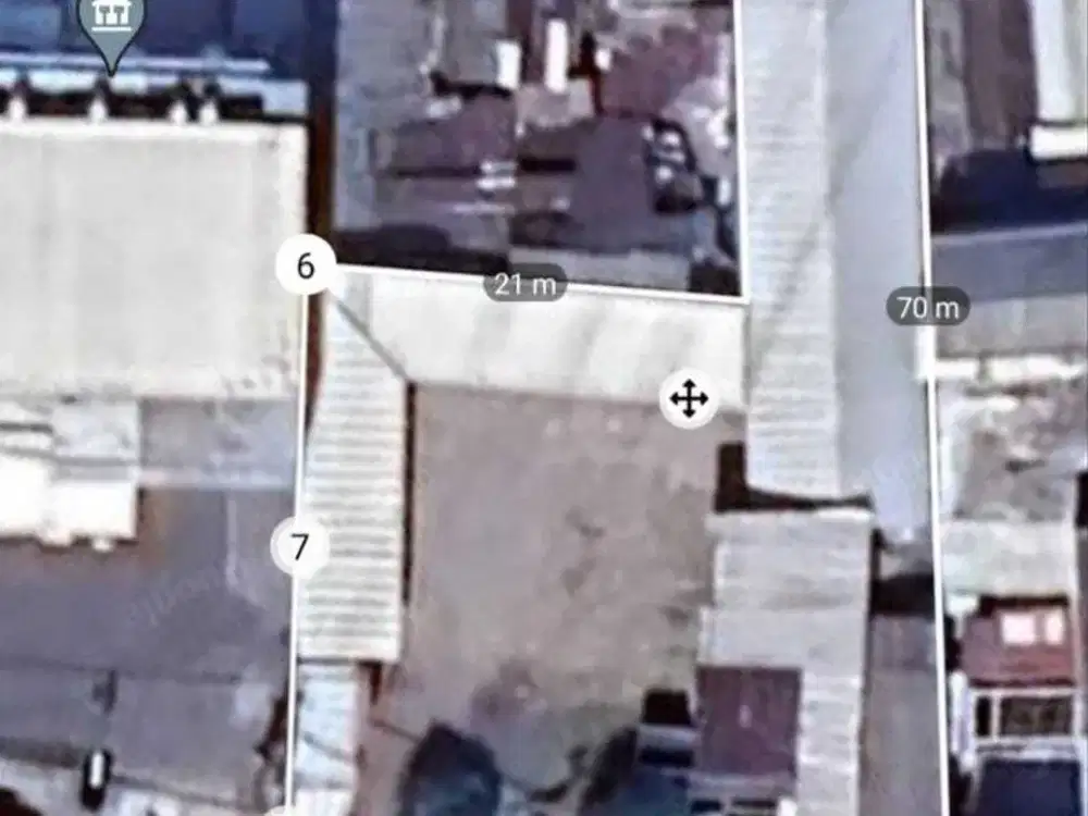 Komersial Area Dijual Tanah Plus Bangunan Di Jalan Banyu Urip Surabaya