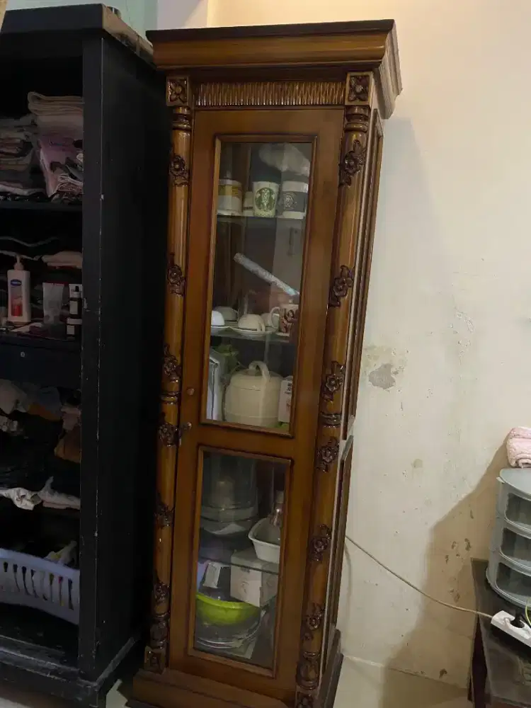 Lemari Kayu Jati Asli