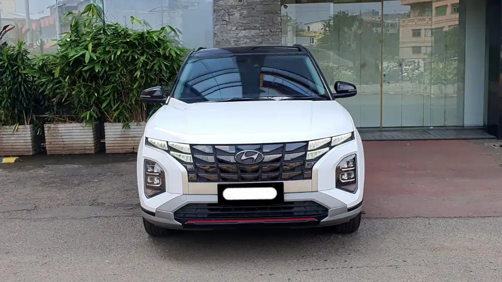 Km51rb hyundai creta prime 2022 putih two tone