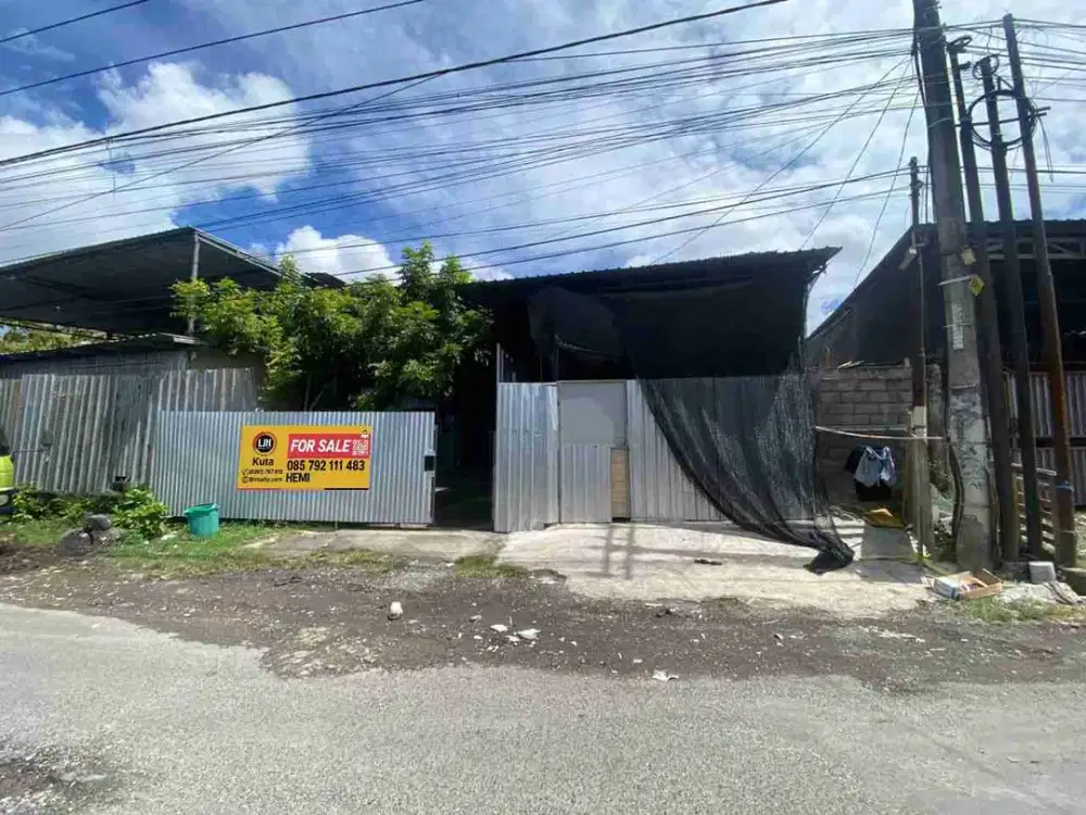 DIJUAL TANAH 4,8 ARE DI CARGO DENPASAR COCOK GUDANG AKSES JALAN LEBAR BISA TRUK