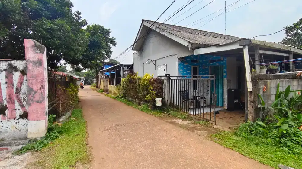 Jual bu kontrakan 4 pintu dan tanah kosong