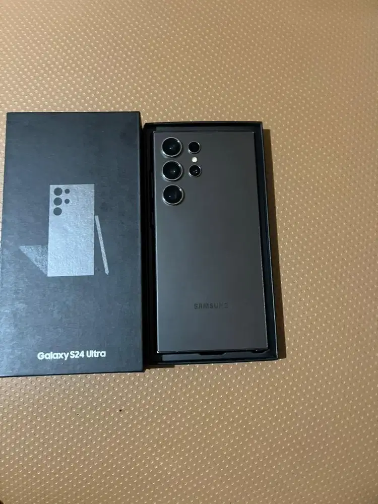 Samsung S24 ultra 12/256 super mulus resmi sein