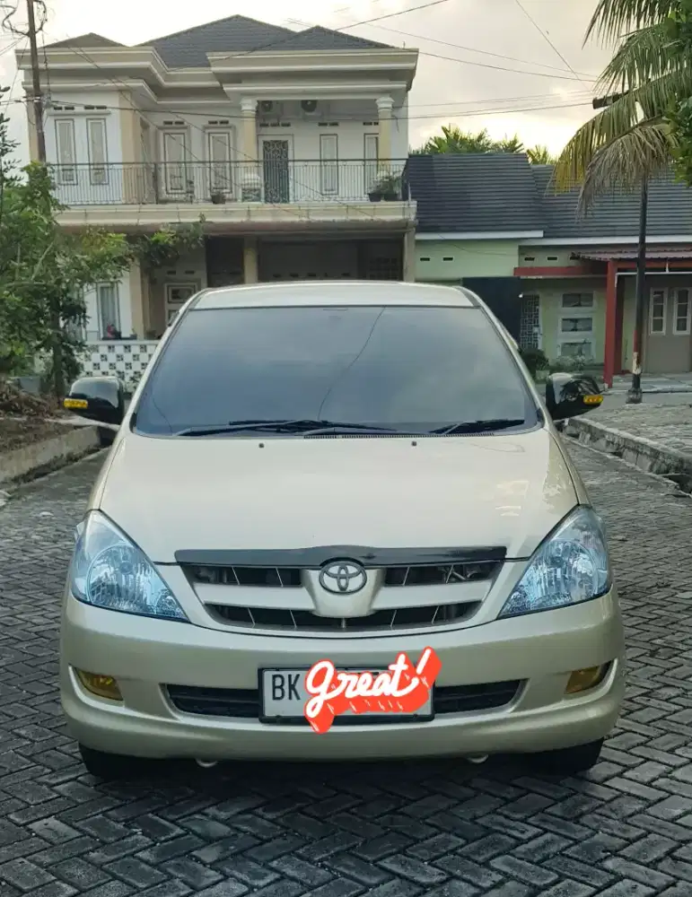 DIJUAL TOYOTA KIJANG INNOVA 2.0 G A/T TAHUN 2007