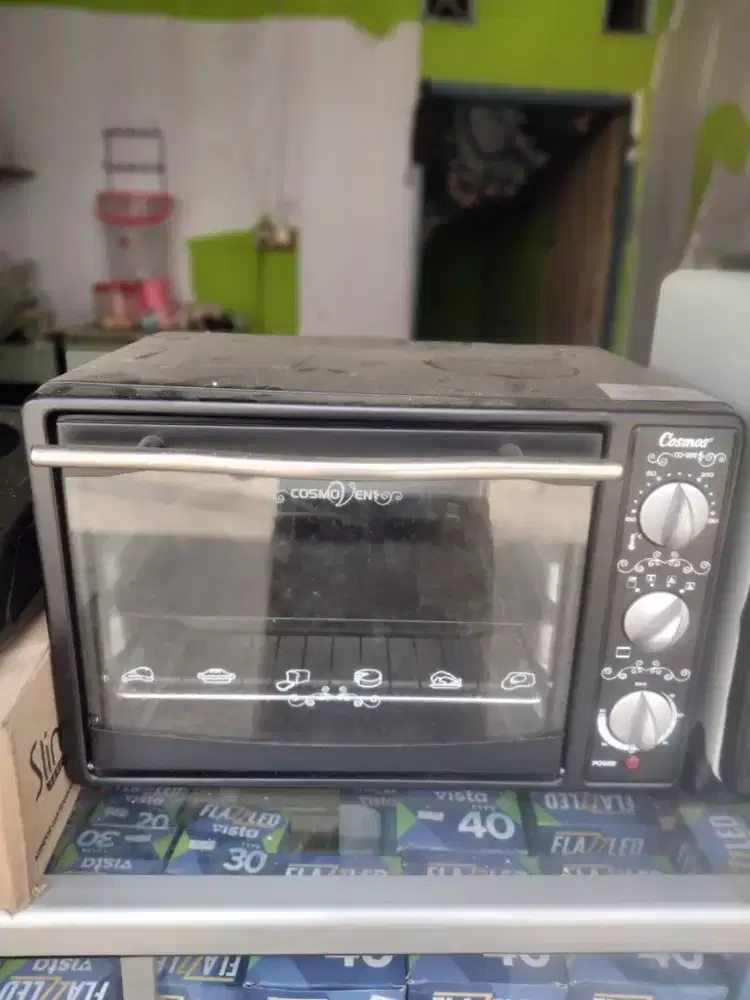 Oven listrik kondisi baru masih lengkap