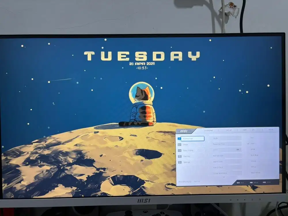 MSI Pro 273Q E2 27 Inch 2K 100HZ Speaker HDR 400