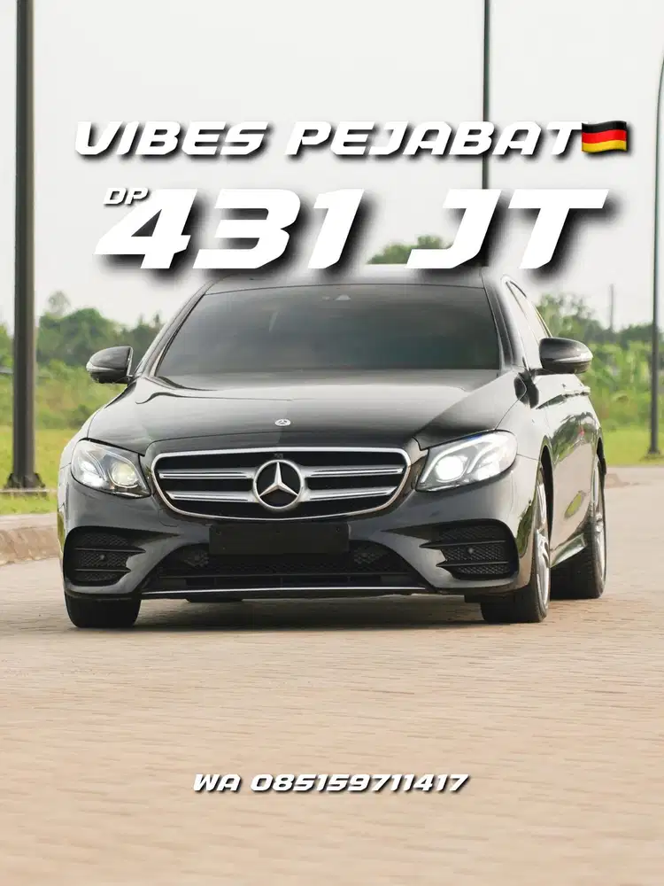 Odo Low 35ribu ! Mercedes Benz E350 AMG EQ-Boost 2021