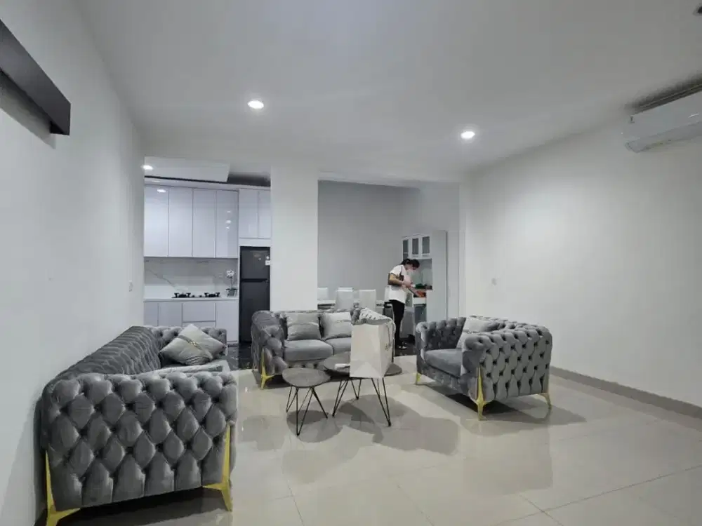 Disewa Rumah Pik2 Milenial, Uk 6X15, Furnished, Hadap Utara