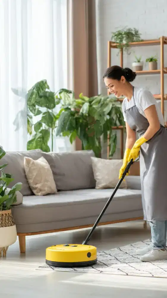 dicari art momong anak 2 thn menginap