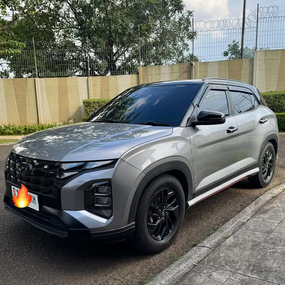 Hyundai Creta 1.5 Prime AT 2 Tone Silver Black Mulus Terawat Tangan 1