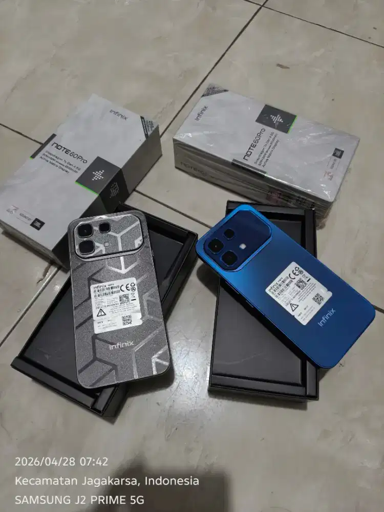 Infinix note 60 Pro 5G Ram 12/256 & 8/256