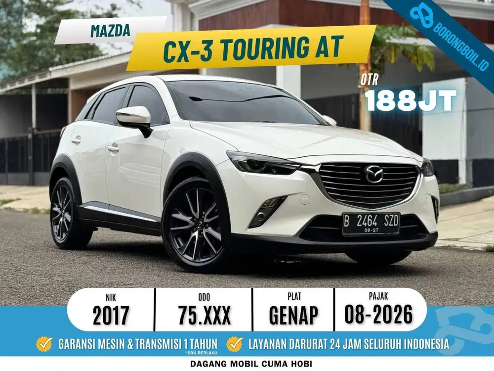 Hatchback Kencang | Mazda CX3 Touring Metik 2017 Putih