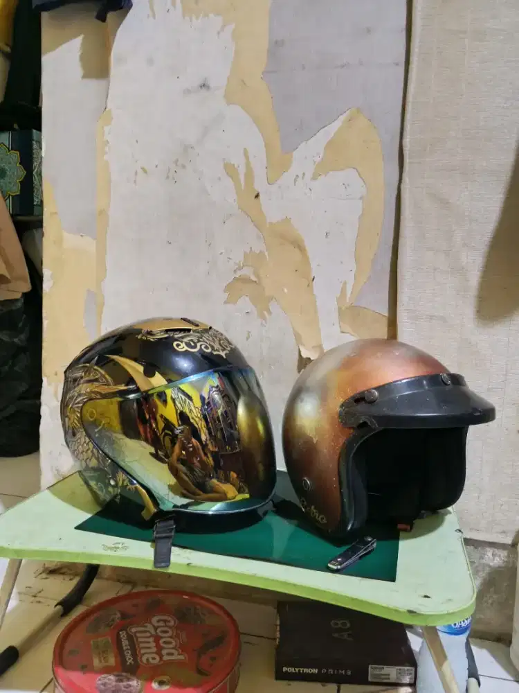 Helm Km7 Double visor click