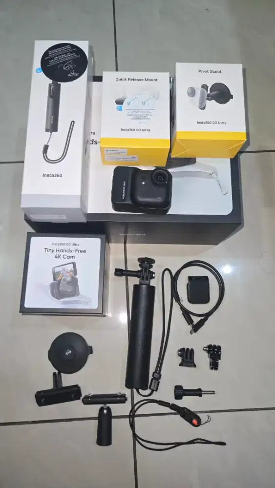 Insta 360 insta360 go ultra creator combo bukan dji pocket 3 4
