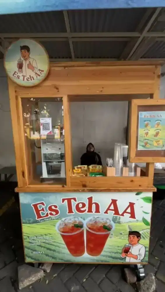 Gerobak kayu | 200 cm x 150cm