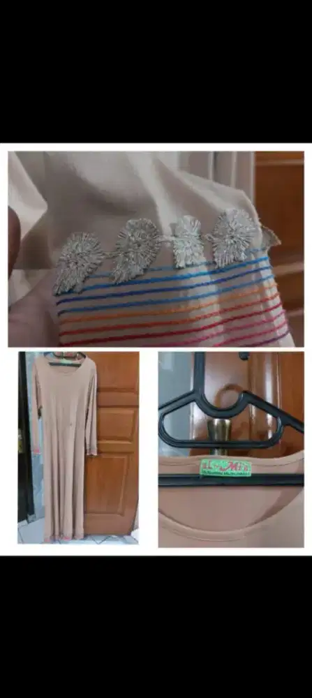 GAMIS WANITA+HIJAB MEREK AL'MIA LD 120 NOMINESS
muat sampe bb 90kg.