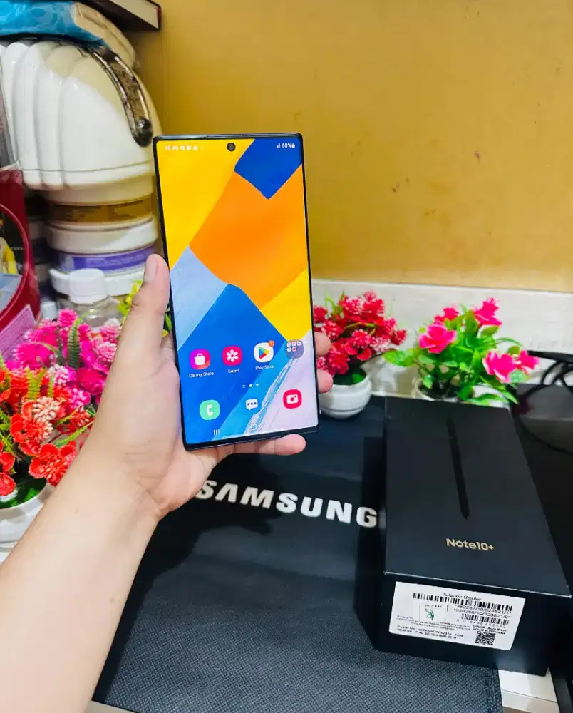 SAMSUNG NOTE 10 PLUS 512 SEIN FULLSET NO MINUS