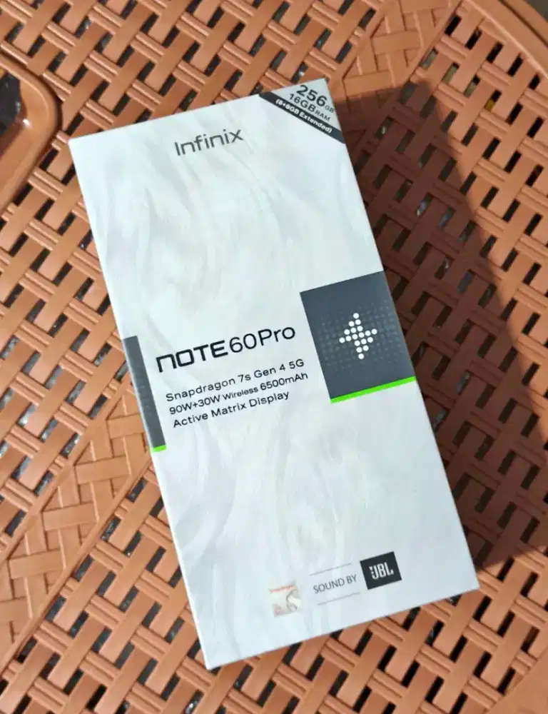Infinix Note 60 Pro 8/256gb Blue New Segel BNIB Garansi Resmi Norepack