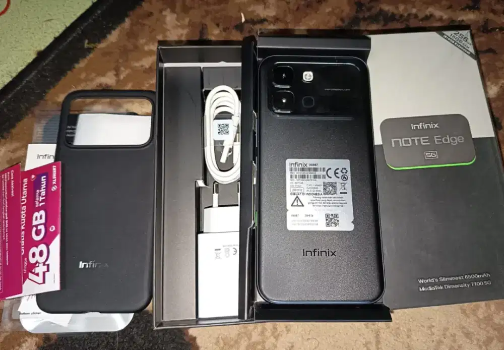 Infinix Note Edge 5g. Ram 8/256. Fullset